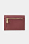 9147 Genuine Leather Accordion Women's Wallet Claret Red - 6