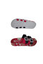 Women's Black-Red Floral Patterned Double Buckle Non-Slip Sole Daily Walking Slippers - 5