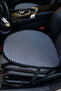 Meka Part Anti-Slip Seat Protector Cover 3 Pieces Serme Universal Striped Smoked White - 3