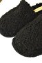 Winter Indoor Black Women's Woolen House Slippers - 3