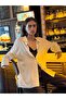 Designer Boyfriend Shirt Women's Ecru - 6