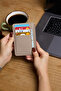 9116 Genuine Leather Magnetic Special Design Women's Wallet Beige - 2