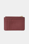 9116 Genuine Leather Magnetic Special Design Women's Wallet Claret Red - 5