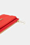 9116 Genuine Leather Magnetic Special Design Women's Wallet Red - 7