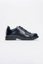 Festy Laci Patent Leather Rubber Laced Women's Casual Shoes - 4