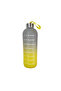 Colorful 1 LT Motivation Glass Water Bottle HK2704 - 2