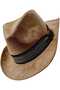 Unisex Nubuck Cowboy Trilby Hat - 7