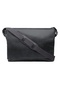 Cooper 02 Large Messenger Bag for Men | Premium Genuine Leather | Sleek & Spacious | Black