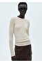 Rib Knitwear T-Shirt