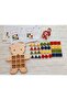 MontEssori Stringing and GamE Educational WoodEn TEddy BEar - 2