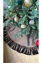 Velvet Christmas Tree Cover Pleated Christmas Pine Tree Cover 150 cm Diameter - 4