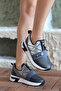 Kjl 011 Zipper Detailed Parachute Fabric Sneakers - 3