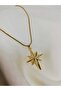 Polar Star Necklace with Gold Steel Chain - 3