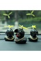 Nigas Duck Pubg Duck with Helmet Duck with Light-Up Propeller Black Duck with Glasses and Pendant - 3