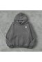 Jacknoah Printed Hooded Oversize 3 Thread Cotton Sweatshirt
