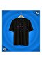 End-Man Printed Special Design Black T-Shirt-707-28