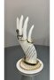 18cm Decorative White Hand Jewelry Manikin, Ring Stand, Item Display Stand, Organizer - 5