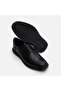 Genuine Leather Black Men's Casual Shoes - 6