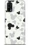 Realme 7 Pro Case Hd Printed Case - Black Mickey + Full Screen Protector