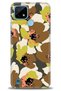 Realme C21 Case Hd Printed Case - Green Coffee Flowers