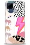 Realme C15 Case Hd Printed Case - Tiger Spot Lightning