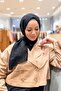 Trend Lia Shawl - Cotton - ATS1LIA-2332 - Milky Brown - 3