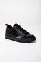 Men's Casual Shoes Black Pool Sole Tied - 4