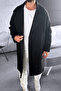 Men's Oversize Long Stamp Coat - 3