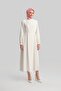 Rochie înfășurată Ecru - Model Ort9230