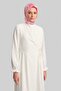 Rochie înfășurată Ecru - Model Ort9230 - 2