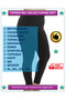 High Waist Recovery Plus Size Women's Leggings - Diving Fabric (Uygkn) - 8