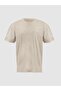 Pale Effect Printed Brown T-shirt