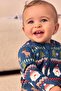 100% Organic Cotton Santa Claus Patterned Christmas Jumpsuit Alyn77759 - 3
