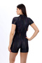 Jumpsuit Swimsuit with Swim Shorts - 4