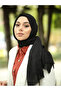 Hijab Women's Bamboo Scarf Shawl Model-black - 2