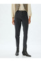 Straight Leg Jeans Regular Waist Button Pocket - Mom Jean - 3