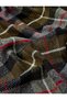 Tasseled Plaid Multicolor Long Scarf - 3