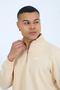 5259-2 Premium Quality Three Thread Half Zip Relax Fit Sweatshirt - 7