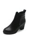 578-24 Genuine Leather Anatomical Double Zipper Heeled Women's Boots - 3