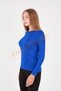 Crew Neck Long Sleeve Lycra Body Badi Black White Skin Red Blue Colors - 4