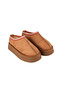 Women's Fur Lined Flat Sole Suede Ankle Boots Cofy - 3