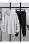 Unisex Hooded Sweatshirt Sweatpants 2Li Set - 3