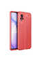 Vivo V21E Case Zore Niss Silicone Cover - Red