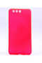 Huawei P10 Case Soft Textured Colorful Slim Silicone Soft Cover Premier - Red - 2