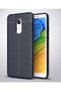 Redmi 5 Plus Case Zore Niss Silicone Cover - Navy Blue
