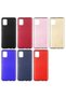 Galaxy A02S Case Soft Textured Colorful Slim Silicone Soft Cover Premier - Rose Gold - 3