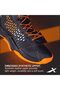 Cosmic Basketball Shoes | Black/orange | Eu 46/uk 12/us 13 | Faux Leather | Durable - 4