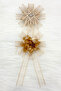 Mink Bundle Ornament, Bride Groom Dowry Wedding Engagement Convoy Bride Car Circumcision Henna Ornament 5 Pieces - 4