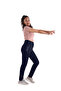 Women's Navy Blue High Waist Sweatpants (With Large Size Option)