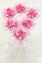 Pink Bundle Ornament, Bride Groom Dowry Wedding Engagement Convoy Bride Car Circumcision Henna Ornament 5 Pieces - 2